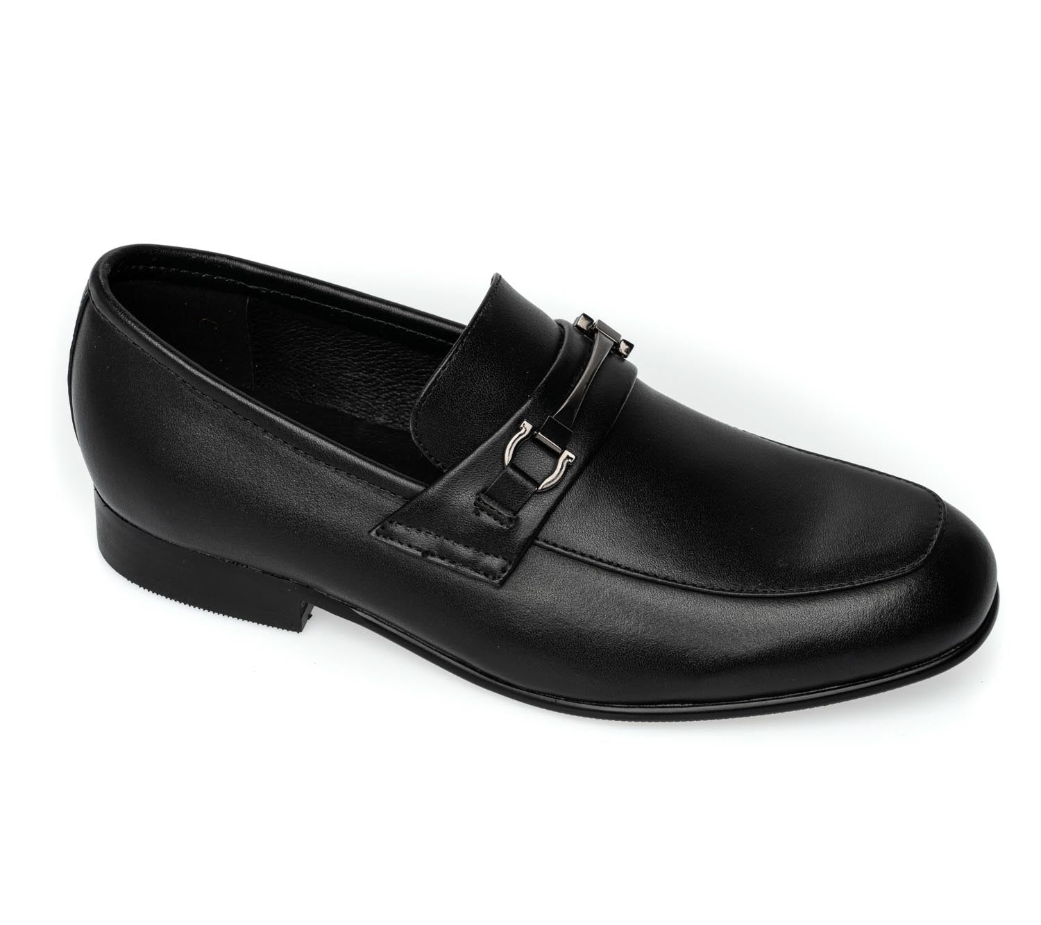 VENETTINI ACE49 BLACK BOYS SLIP ON LOAFER – Toesies Shoes display picture 1