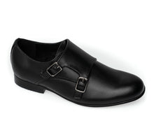 Load image into Gallery viewer, VENETTINI CLINTB BOYS DOUBLE BUCKLE MONK STRAP DRESS SHOE