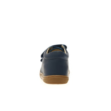 Load image into Gallery viewer, NATURINO COCOON WIDE BOYS FIRST WALKER VELCRO SNEAKERS NAVY