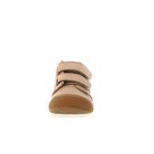 Load image into Gallery viewer, NATURINO COCOON WIDE UNISEX VELCRO FIRST WALKERS TAUPE HONEY SOLE