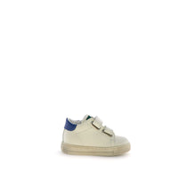 Load image into Gallery viewer, FALCOTTO SASHA BOYS FIRST WALKER SNEAKERS MILK AZUR
