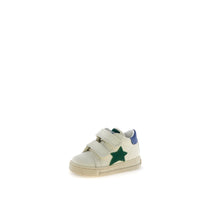 Load image into Gallery viewer, FALCOTTO SASHA BOYS FIRST WALKER SNEAKERS MILK AZUR