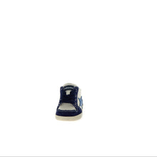 Load image into Gallery viewer, FALCOTTO ALNOITE BOYS FIRST WALKER LACE SNEAKERS MILK NAVY