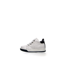 Load image into Gallery viewer, FALCOTTO ADAM WHITE BLUE BOYS FIRST WALKER SNEAKERS LACE UPS