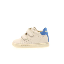 Load image into Gallery viewer, FALCOTTO ADAM MILK OLTREMARE BOYS FIRST WALKER SNEAKER VELCRO