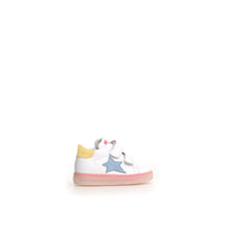 Load image into Gallery viewer, FALCOTTO SASHA WHITE LIGHT DREAM GIRLS FIRST WALKER SNEAKERS VELCRO