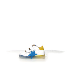 Load image into Gallery viewer, FALCOTTO VENUS WHITE YELLOW BOYS FIRST WALKER SNEAKERS VELCRO