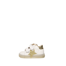 Load image into Gallery viewer, FALCOTTO VENUS WHITE PLATINUM GIRL FIRST WALKER SNEAKER VELCRO