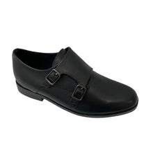 Load image into Gallery viewer, VENETTINI CLINTB BOYS DOUBLE BUCKLE MONK STRAP DRESS SHOE