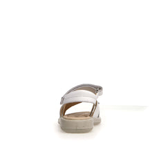 Load image into Gallery viewer, NATURINO BRAHMA WHITE GIRLS VELCRO SANDAL