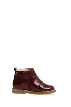 Load image into Gallery viewer, NATURINO DASIE GIRLS PATENT LEATHER BOOT BORDEAUX
