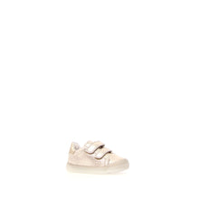 Load image into Gallery viewer, NATURINO EINDHOVEN GIRLS PLATINUM GOLD LEATHER VELCRO SNEAKER