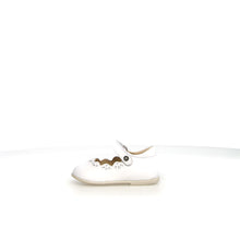 Load image into Gallery viewer, NATURINO OLYA WHITE GIRLS LEATHER VELCRO MARYJANES