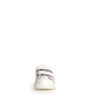Load image into Gallery viewer, NATURINO PINN WHITE ROSE GIRLS LEATHER VELCRO SNEAKERS
