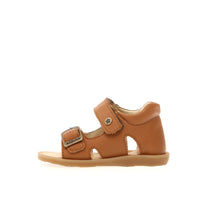 Load image into Gallery viewer, NATURINO REVION COGNAC BOYS FIRST WALKER SANDAL