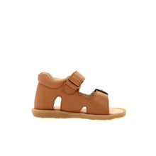 Load image into Gallery viewer, NATURINO REVION COGNAC BOYS FIRST WALKER SANDAL