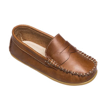 Load image into Gallery viewer, ELEPHANTITO ALEX DRIVER BOYS LEATHER PENNY LOAFER