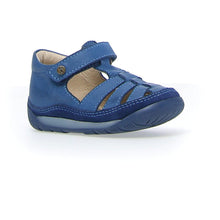 Load image into Gallery viewer, FALCOTTO LAGUNA BOYS FIRST WALKER VELCRO SANDAL BLUE