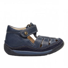 Load image into Gallery viewer, FALCOTTO LAGUNA BOYS FIRST WALKER VELCRO SANDAL BLUE