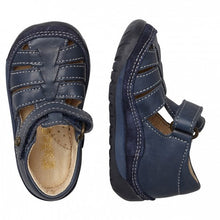 Load image into Gallery viewer, FALCOTTO LAGUNA BOYS FIRST WALKER VELCRO SANDAL BLUE