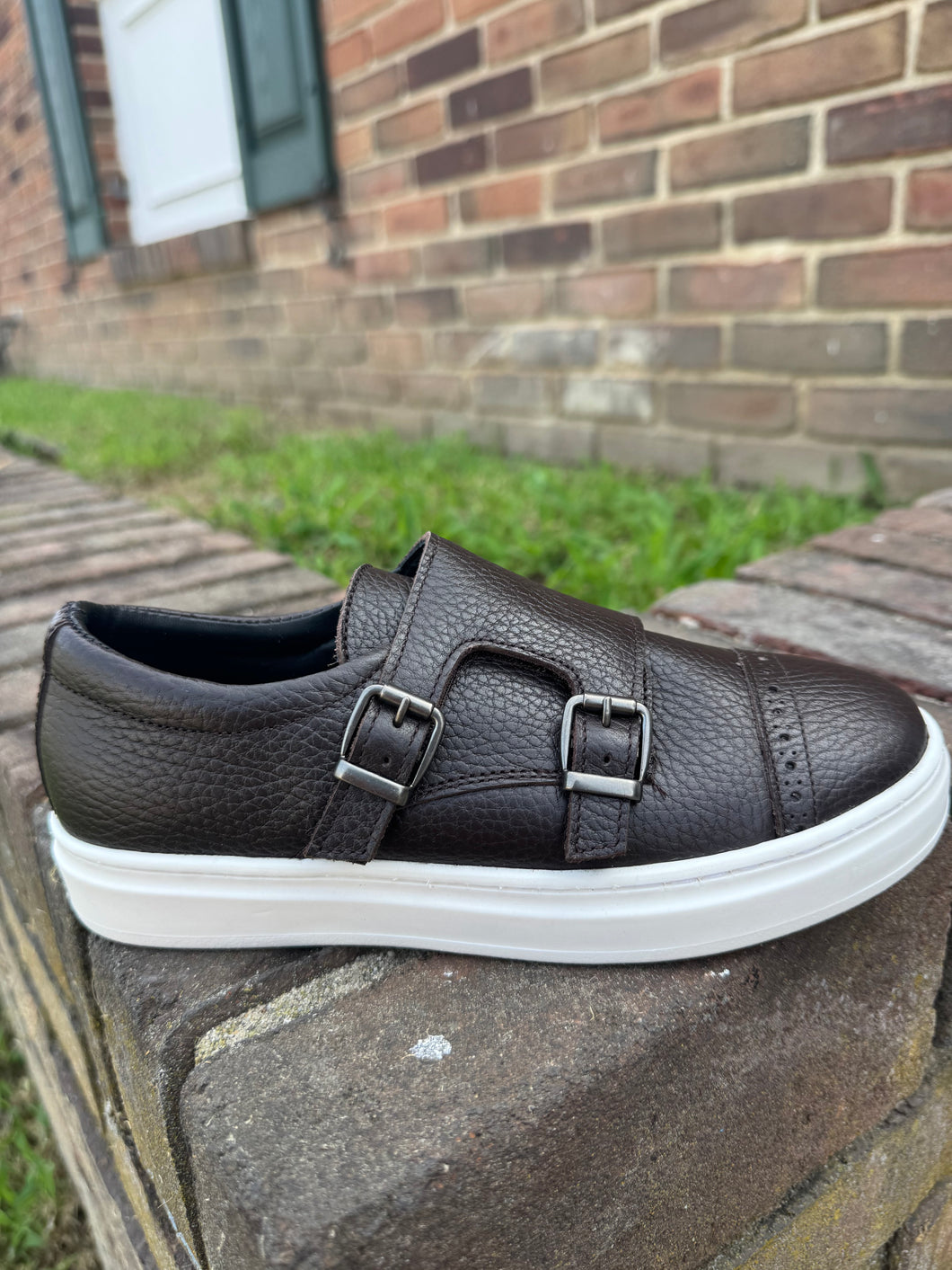 BLUBLONC HARPER BROWN BOYS  DRESSY SNEAKER