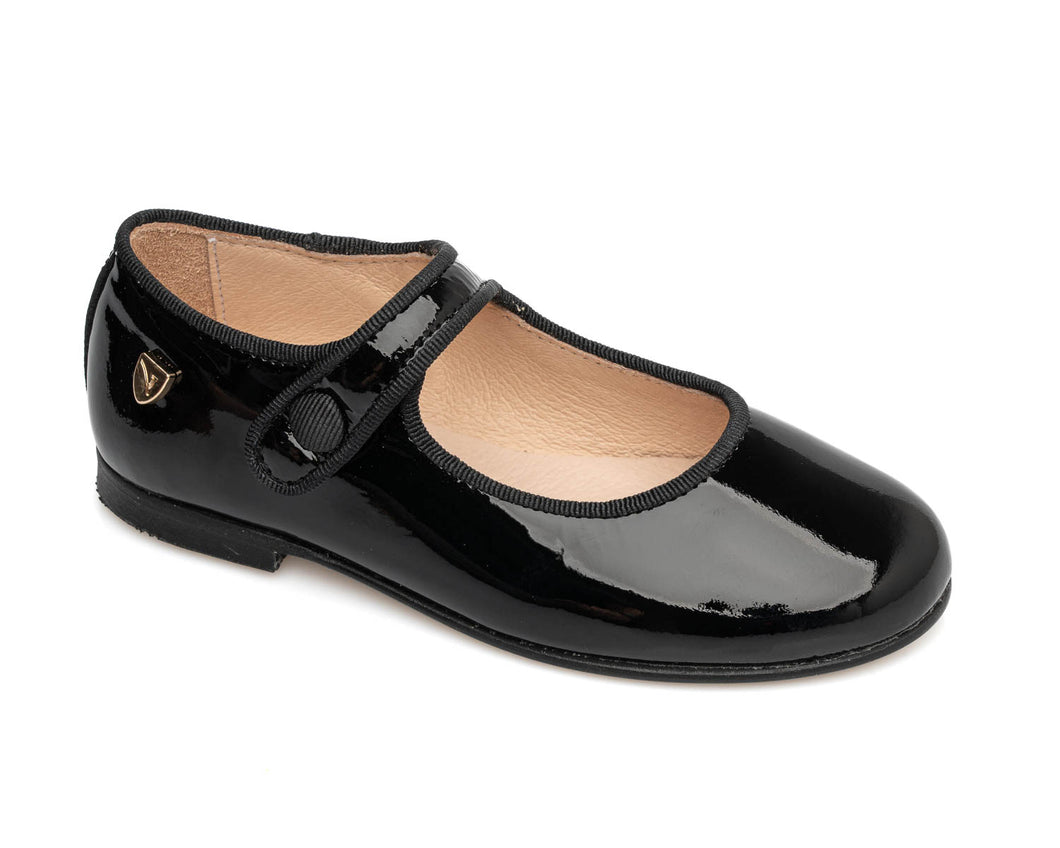 VENETTINI DEBBIE GIRLS BLACK MARYJANE