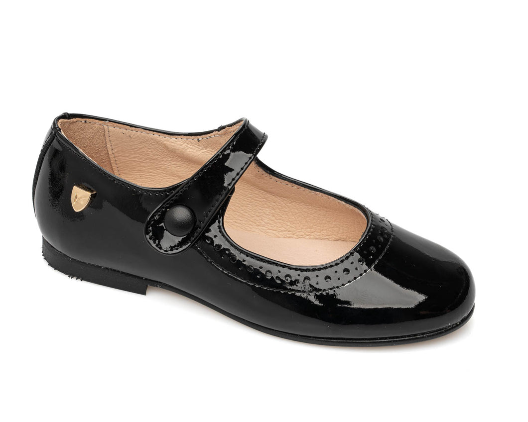 VENETTINI DULCE GIRLS BLACK PATENT LEATHER MARYJANE
