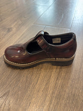 Load image into Gallery viewer, BLUBLONC BAMBI GIRLS T STRAP BURGUNDY DRESS SHOE
