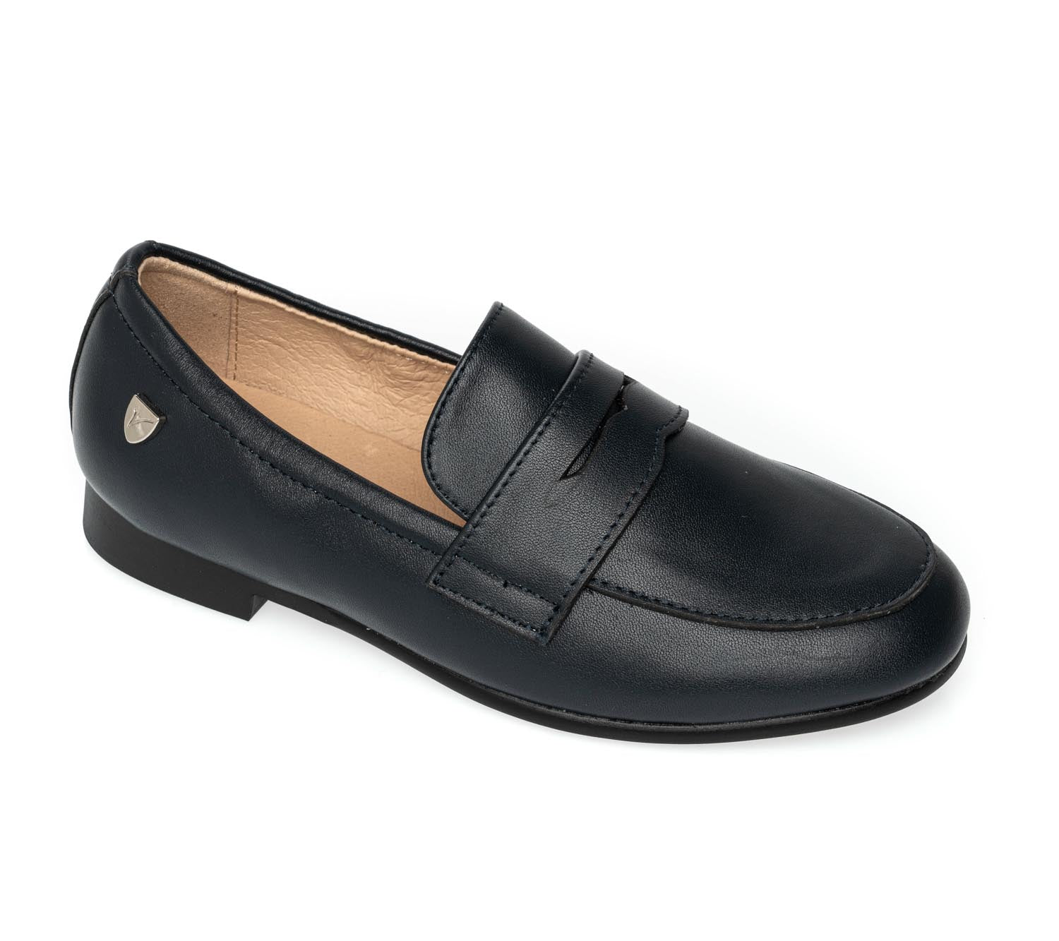 Vennetini Shoes For Sabbos Black Mill Leather Venettini Kids 55- Sage Black Shiny - Continental Shoes main image 4