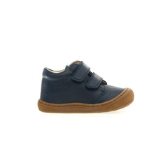 Load image into Gallery viewer, NATURINO COCOON WIDE BOYS FIRST WALKER VELCRO SNEAKERS NAVY
