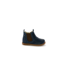 Load image into Gallery viewer, FALCOTTO WINTER WOOD BOYS FIRST WALKER NAVY BOOTIE
