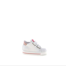 Load image into Gallery viewer, FALCOTTO SASHA GIRLS FIRST WALKER VELCRO SNEAKERS WHITE LILAC PINK
