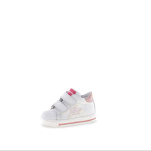 Load image into Gallery viewer, FALCOTTO SASHA GIRLS FIRST WALKER VELCRO SNEAKERS WHITE LILAC PINK
