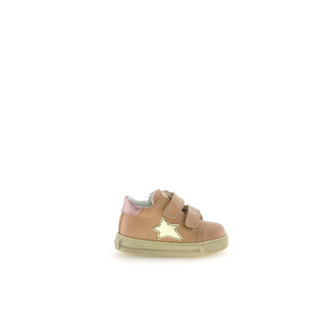 FALCOTTO SASHA GIRLS FIRST WALKER SNEAKER CIPRIA PLATINUM STAR