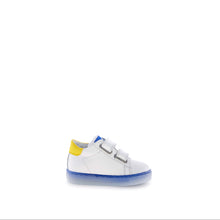 Load image into Gallery viewer, FALCOTTO SASHA BOYS FIRST WALKER VELCRO SNEAKER WHITE AZURE
