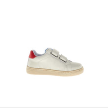 Load image into Gallery viewer, NATURINO PINN BOYS VELCRO SNEAKER MILK MARE RED
