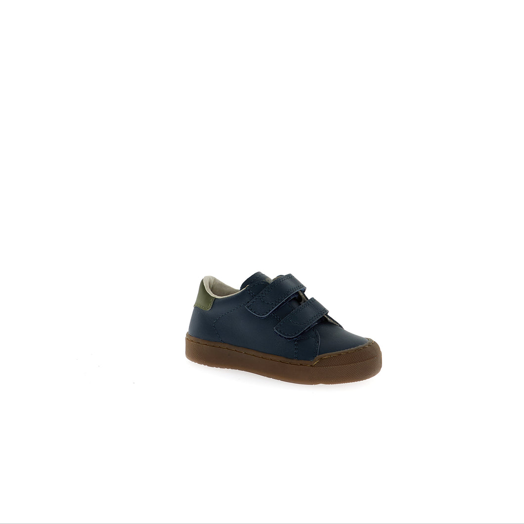 NATURINO EINDHOVEN BOYS VELCRO SNEAKERS NAVY MILITARE