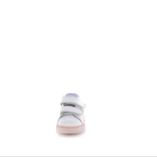 Load image into Gallery viewer, FALCOTTO SALAZAR GIRLS FIRST WALKER VELCRO SNEAKER WHITE WATER PINK
