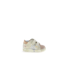 Load image into Gallery viewer, FALCOTTO SALAZAR GIRLS FIRST WALKER VELCRO SNEAKER MILK ROSE
