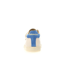 Load image into Gallery viewer, FALCOTTO ADAM MILK OLTREMARE BOYS FIRST WALKER SNEAKER VELCRO

