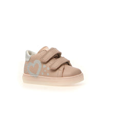 Load image into Gallery viewer, FALCOTTO CORDIS GIRLS FIRST WALKER VELCRO SNEAKER CIPRIA SILVER
