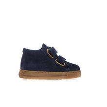 Load image into Gallery viewer, FALCOTTO MICHAEL 2 BOYS FIRST WALKER VELCRO SUEDE SNEAKER NAVY ANTHRACITE
