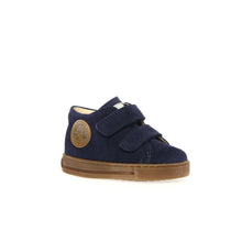 Load image into Gallery viewer, FALCOTTO MICHAEL 2 BOYS FIRST WALKER VELCRO SUEDE SNEAKER NAVY ANTHRACITE
