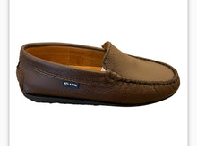 Load image into Gallery viewer, ATLANTA MOCASSIN UNISEX SLIP ON LOAFER BROWN
