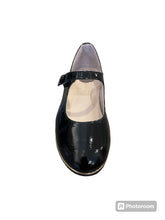 Load image into Gallery viewer, BEBERLIS VALERIA GIRLS PATENT LEATHER MARY JANE PUMA BLACK
