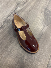 Load image into Gallery viewer, BEBERLIS 25622 GIRLS BURGUNDY T STRAP BUCKLE DRESS SHOES
