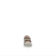 Load image into Gallery viewer, NATURINO COCOON BOYS FIRST WALKER VELCRO SNEAKER TAUPE SOLE BONE
