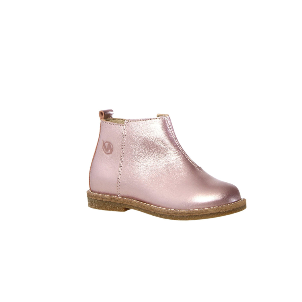 NATURINO DASIE GIRLS METALLIC LEATHER BOOT CIPRIA