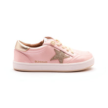 Load image into Gallery viewer, OLDSOLES PLATINUM RUNNER GIRLS LEATHER SNEAKER
