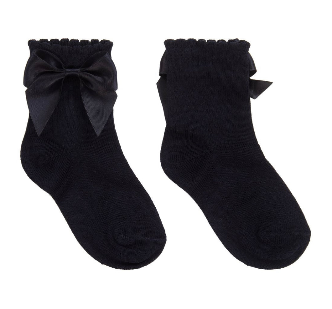 CARLOMAGNO ANKLE BOW SOCK 2849